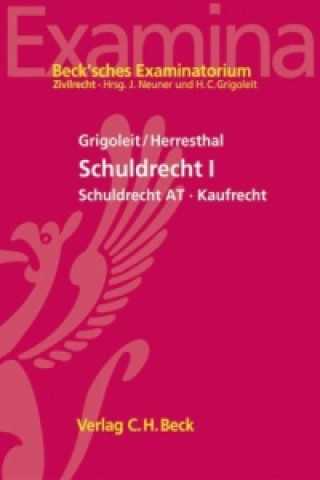 Kniha Schuldrecht I. Bd.1 Hans-Günther Grigoleit