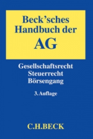 Kniha Beck'sches Handbuch der AG Florian Drinhausen