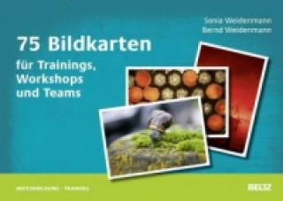 Játék 75 Bildkarten für Trainings, Workshops und Teams, Karten Sonia Weidenmann