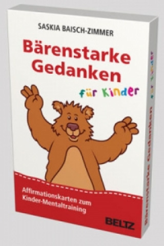 Hra/Hračka Bärenstarke Gedanken für Kinder, Affirmationskarten Saskia Baisch-Zimmer
