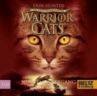 Audio Warrior Cats, Die neue Prophezeiung, Sonnenuntergang, 5 Audio-CDs Erin Hunter
