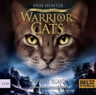 Hanganyagok Warrior Cats - Zeichen der Sterne. Fernes Echo, 5 Audio-CDs Erin Hunter