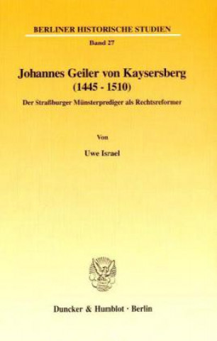 Carte Johannes Geiler von Kaysersberg (1445-1510). Uwe Israel