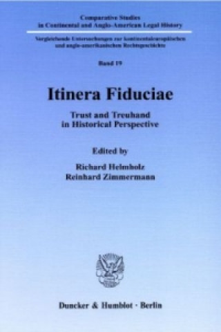 Книга Itinera Fiduciae. Richard Helmholz