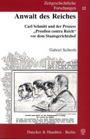 Kniha Anwalt des Reiches. Gabriel Seiberth