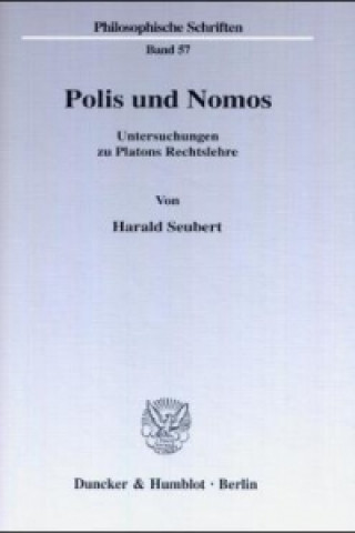 Carte Polis und Nomos. Harald Seubert
