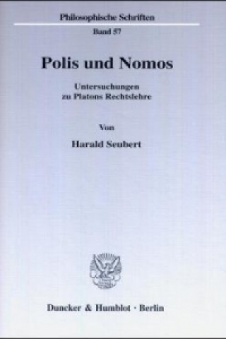 Book Polis und Nomos. Harald Seubert