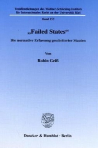 Kniha »Failed States«. Robin Geiß