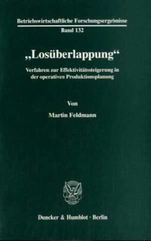 Kniha »Losüberlappung«. Martin Feldmann