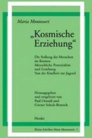 Kniha Kosmische Erziehung Maria Montessori