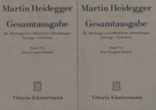 Könyv Zum Ereignis-Denken, 2 Teile Martin Heidegger