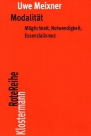 Boek Modalität Uwe Meixner