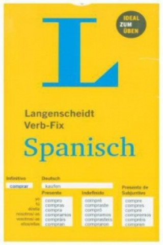 Kniha Langenscheidt Verb-Fix Spanisch Langenscheidt-Redaktion