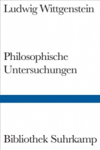 Kniha Philosophische Untersuchungen Ludwig Wittgenstein