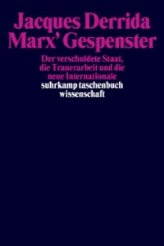 Kniha Marx' Gespenster Jacques Derrida