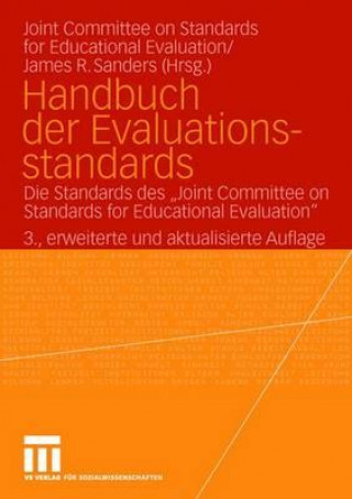 Carte Handbuch Der Evaluationsstandards James R. Sanders