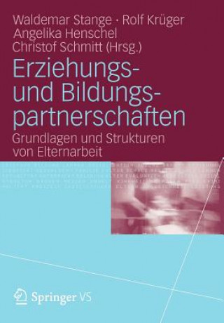 Könyv Erziehungs- Und Bildungspartnerschaften Waldemar Stange