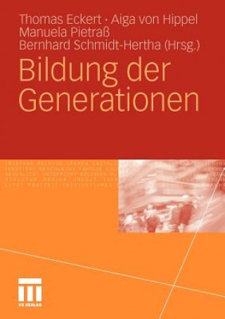 Könyv Bildung Der Generationen Thomas Eckert