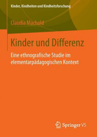 Könyv Kinder Und Differenz Claudia Machold