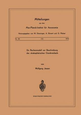 Kniha Rechenmodell Zur Beschreibung Des Stratosph rischen Ozonkreislaufs W. Jessen