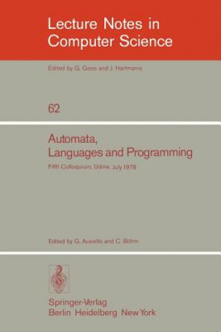 Knjiga Automata, Languages and Programming G. Ausiello
