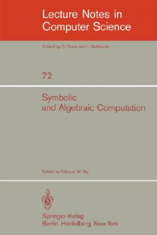 Carte Symbolic and Algebraic Computation E. W. Ng