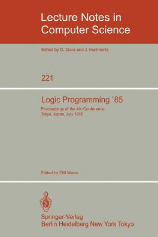 Книга Logic Programming '85 Eiiti Wada