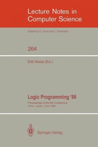 Książka Logic Programming '86 Eiiti Wada