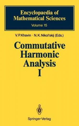 Kniha Commutative Harmonic Analysis I V. P. Khavin