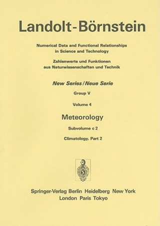 Kniha Climatology M. Hantel