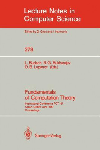 Buch Fundamentals of Computation Theory Lothar Budach