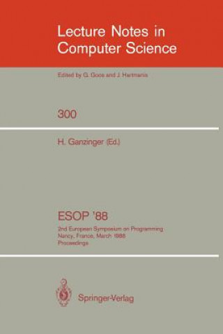 Book ESOP '88 Harald Ganzinger