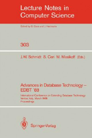 Carte Advances in Database Technology - EDBT '88 Stefano Ceri