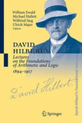 Könyv David Hilbert's Lectures on the Foundations of Arithmetic and Logic, 1894-1917 David Hilbert