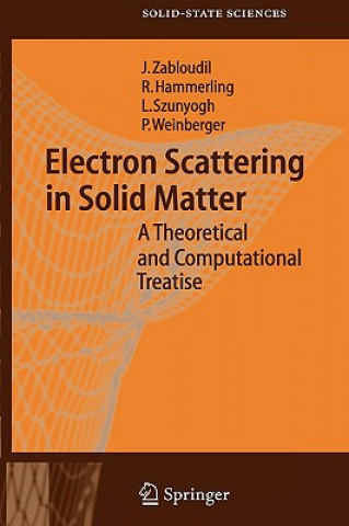 Könyv Electron Scattering in Solid Matter Jan Zabloudil