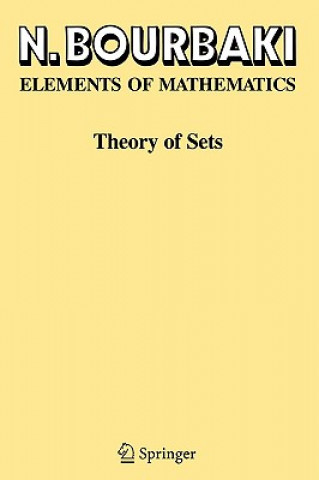 Könyv Theory of Sets Nicolas Bourbaki
