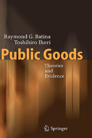 Kniha Public Goods R. G. Batina