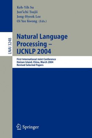 Knjiga Natural Language Processing - IJCNLP 2004 Oi Yee Kwong