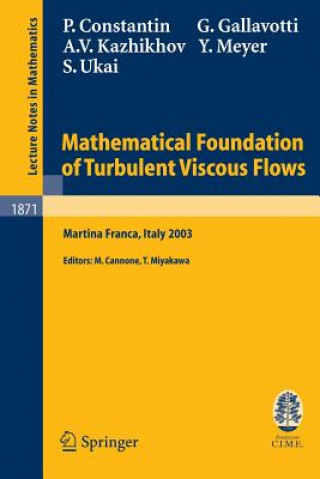 Kniha Mathematical Foundation of Turbulent Viscous Flows Peter Constantin