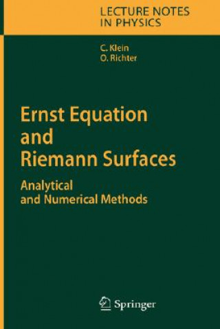 Libro Ernst Equation and Riemann Surfaces Christian Klein