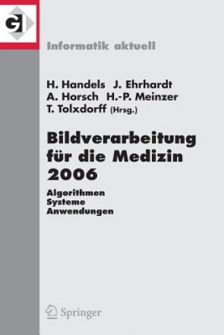 Книга Bildverarbeitung Fur Die Medizin 2006 Jan Ehrhardt