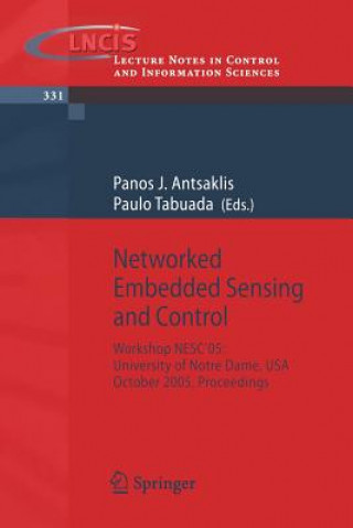 Książka Networked Embedded Sensing and Control Panos J. Antsaklis