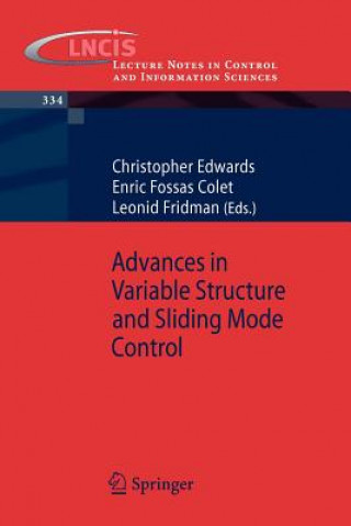 Carte Advances in Variable Structure and Sliding Mode Control Christopher Edwards