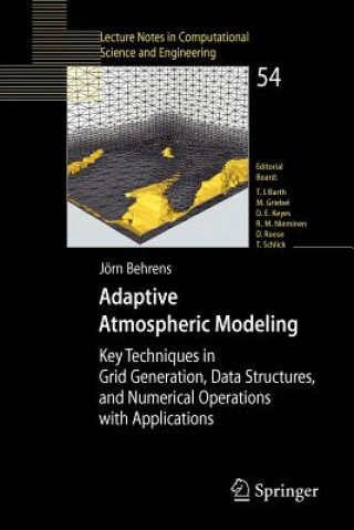 Livre Adaptive Atmospheric Modeling Jörn Behrens