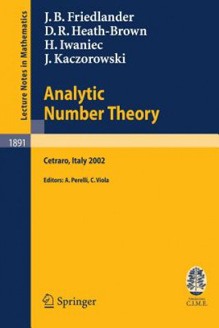 Kniha Analytic Number Theory J. B. Friedlander