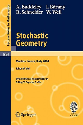 Könyv Stochastic Geometry Adrian Baddeley