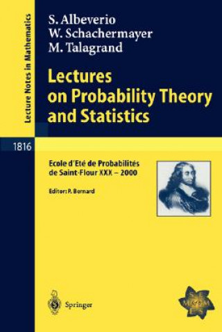Kniha Lectures on Probability Theory and Statistics Sergio Albeverio