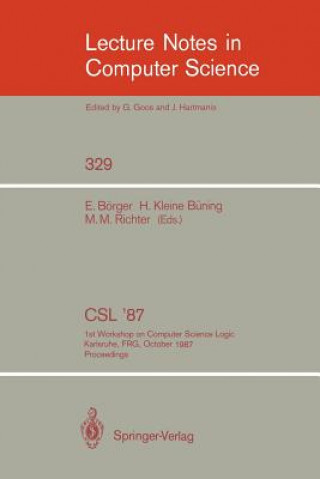 Könyv CSL '87 Egon Börger