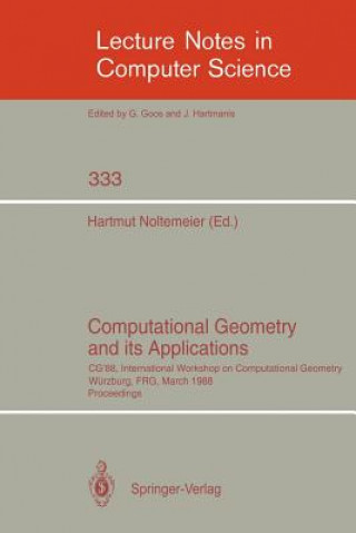 Livre Computational Geometry and its Applications Hartmut Noltemeier