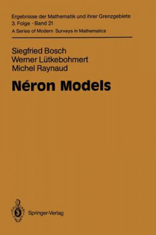 Kniha Neron Models Siegfried Bosch